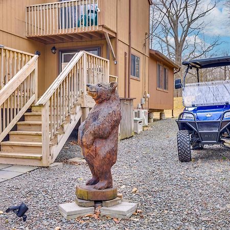 Bear Den Rustic Pocono Lake Home With Game Room! Exterior foto